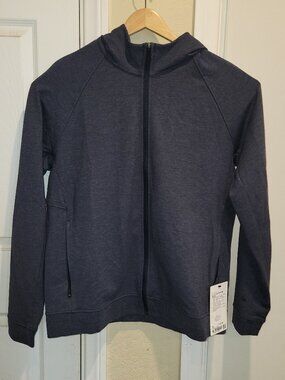 NWT LULULEMON Blue City Sweat Full Zip Hoodie Jacket Men's XL